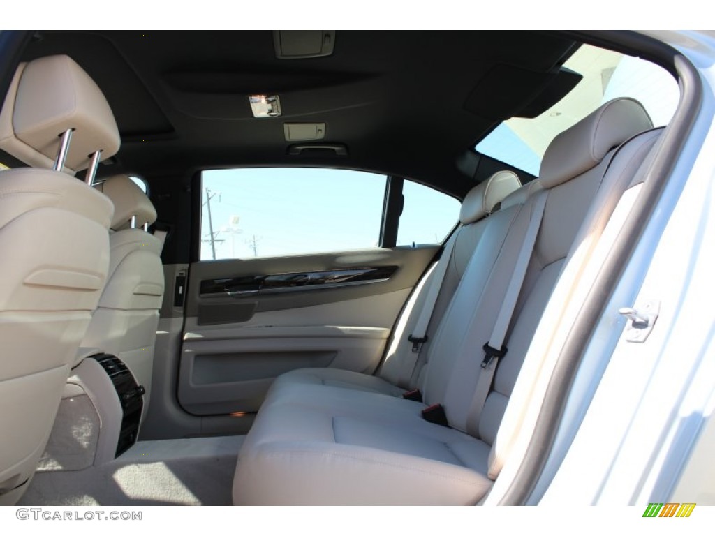 2013 7 Series 750Li Sedan - Glacier Silver Metallic / Oyster photo #20