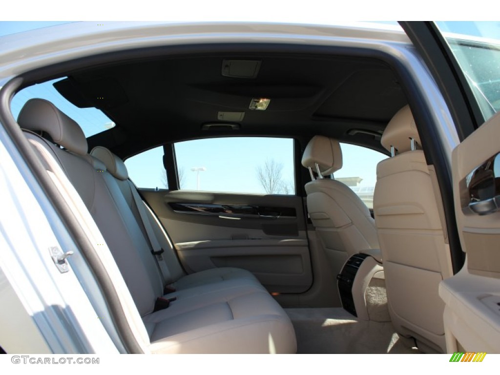 2013 7 Series 750Li Sedan - Glacier Silver Metallic / Oyster photo #21