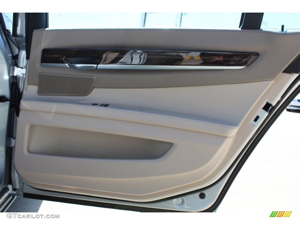 2013 7 Series 750Li Sedan - Glacier Silver Metallic / Oyster photo #22
