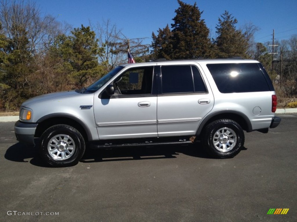 2000 Expedition XLT 4x4 - Silver Metallic / Medium Graphite photo #4