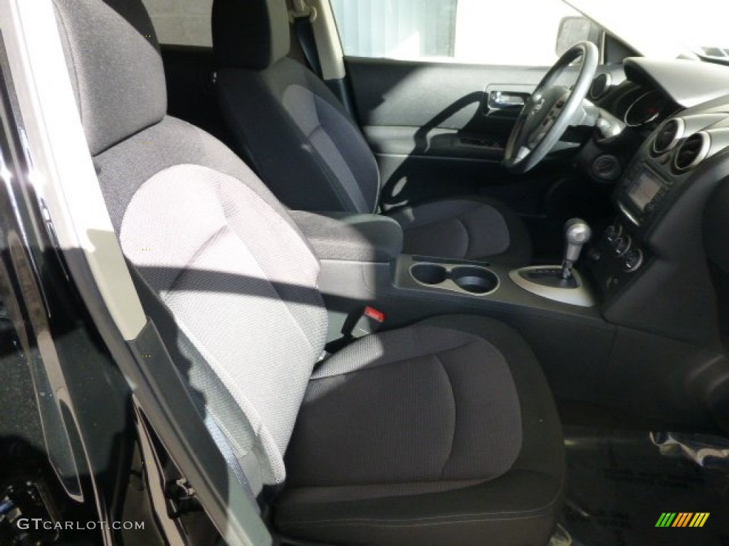 2011 Rogue SV AWD - Wicked Black / Black photo #9