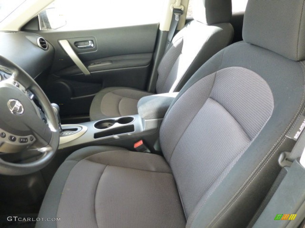 2011 Rogue SV AWD - Wicked Black / Black photo #12