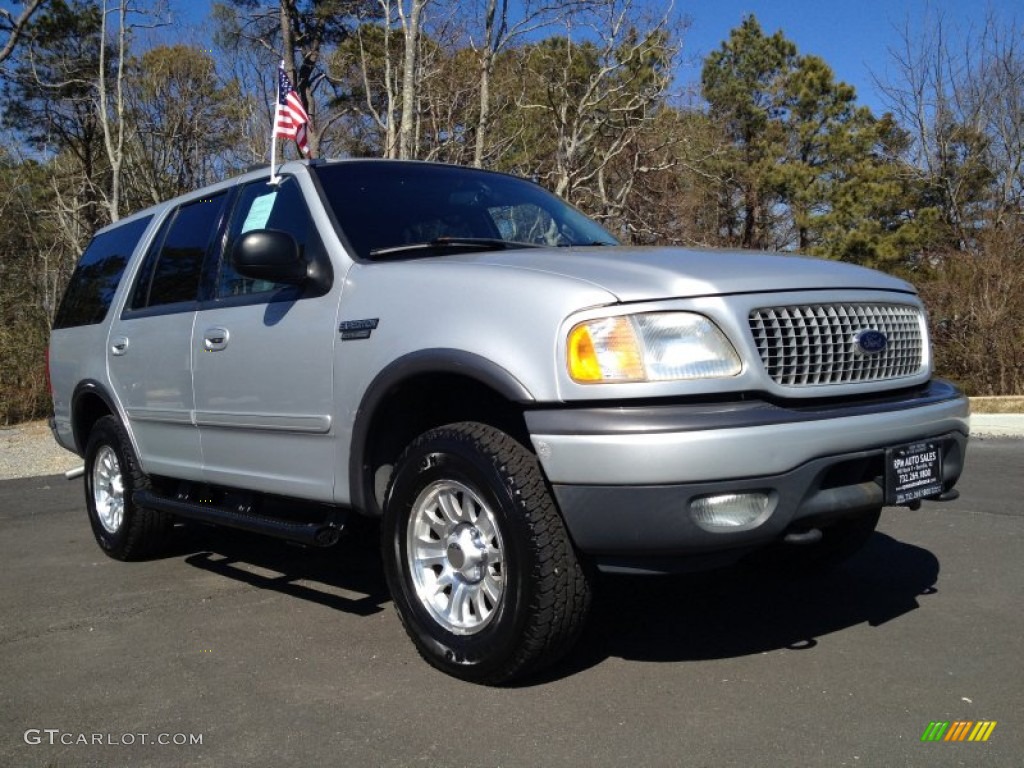 2000 Expedition XLT 4x4 - Silver Metallic / Medium Graphite photo #22