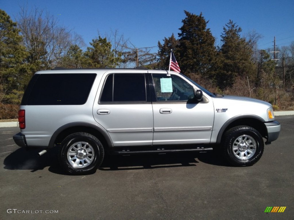 2000 Expedition XLT 4x4 - Silver Metallic / Medium Graphite photo #25