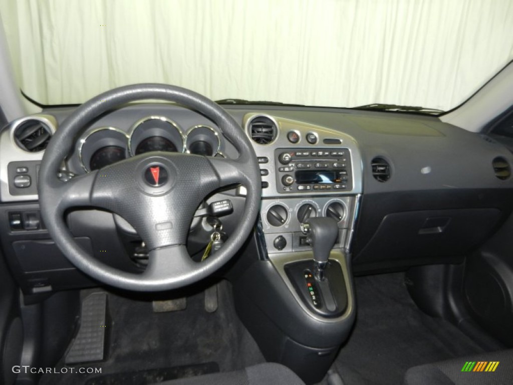 2004 Pontiac Vibe AWD Graphite Dashboard Photo #77966495