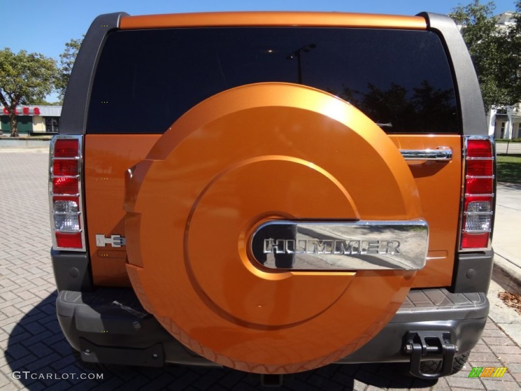 Desert Orange Metallic 2007 Hummer H3 Standard H3 Model Exterior Photo #77966771