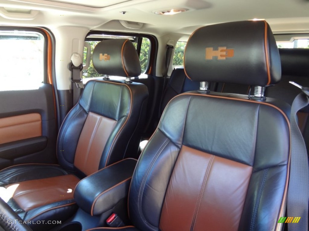 Ebony Black/Morocco Interior 2007 Hummer H3 Standard H3 Model Photo #77966839
