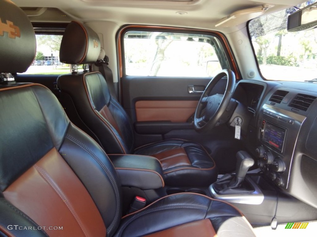 2007 H3  - Desert Orange Metallic / Ebony Black/Morocco photo #16