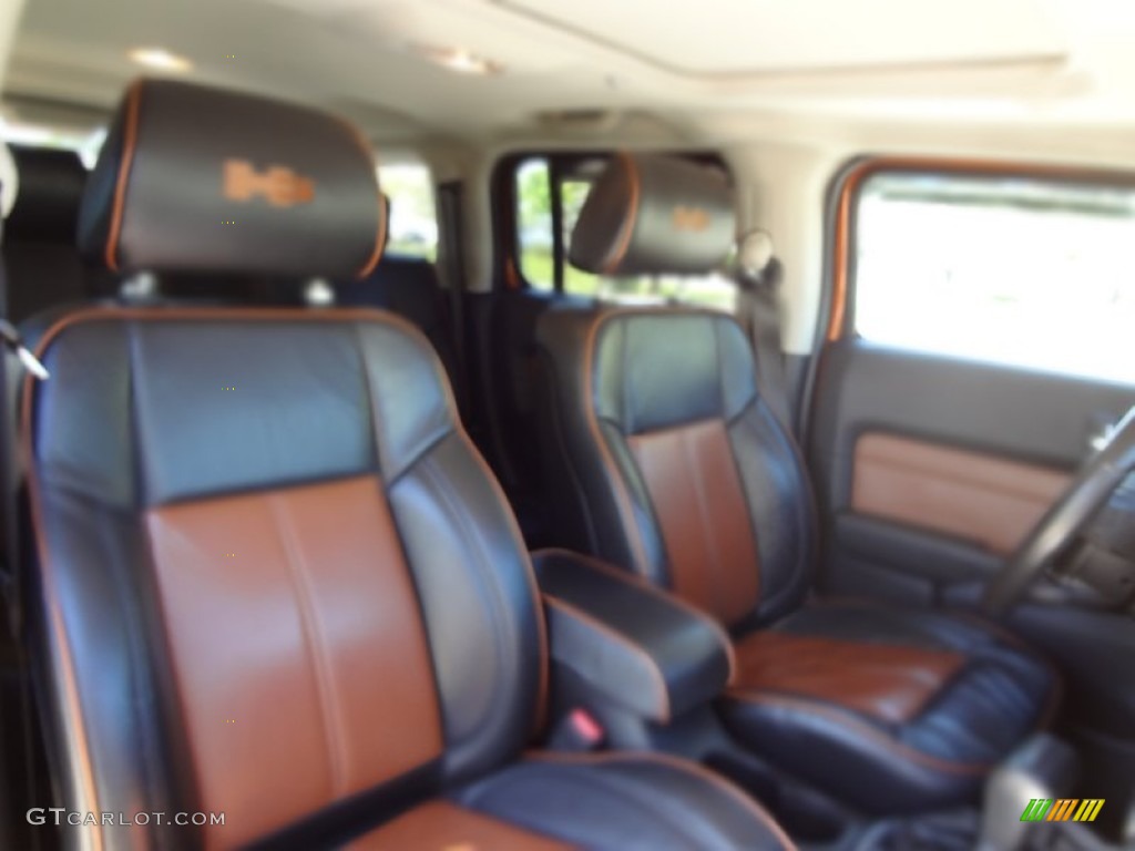 2007 H3  - Desert Orange Metallic / Ebony Black/Morocco photo #17