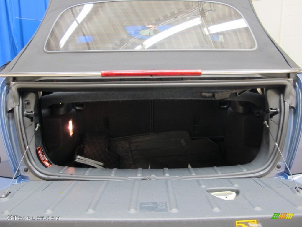 2005 Cooper S Convertible - Cool Blue Metallic / Panther Black photo #9