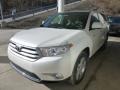 2013 Blizzard White Pearl Toyota Highlander Limited 4WD  photo #5