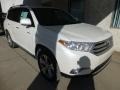 2013 Blizzard White Pearl Toyota Highlander Limited 4WD  photo #7