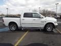 2013 Bright White Ram 1500 Laramie Crew Cab 4x4  photo #4