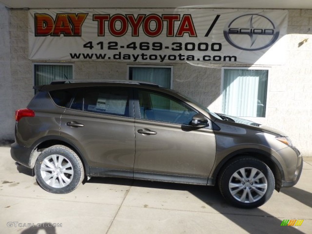 2013 RAV4 Limited AWD - Pyrite Mica / Beige photo #1