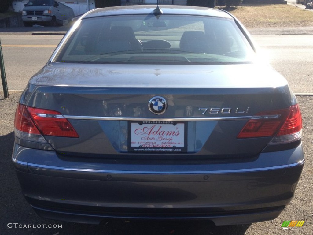 2006 7 Series 750Li Sedan - Michigan Blue Metallic / Black/Lava Blue photo #5