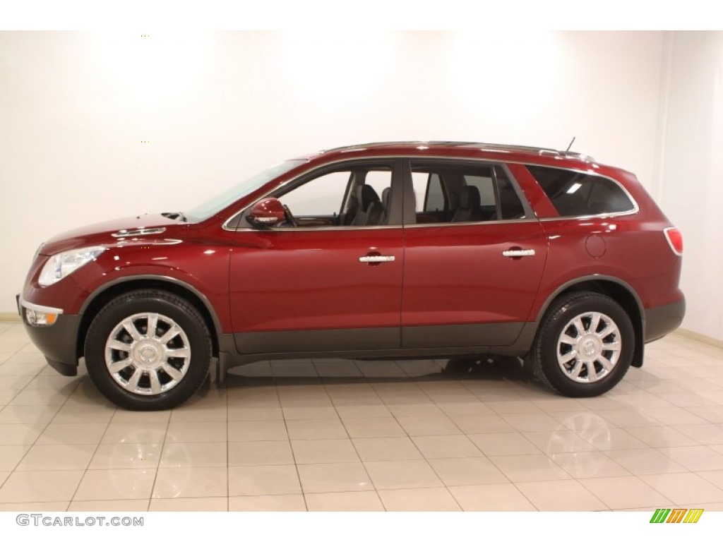 Red Jewel Tintcoat 2011 Buick Enclave CXL Exterior Photo #77969797