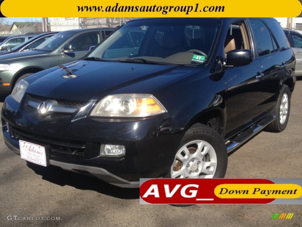 2004 MDX  - Nighthawk Black Pearl / Saddle photo #1
