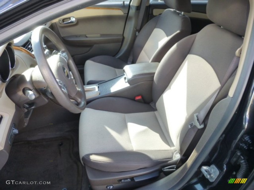 Cocoa/Cashmere Interior 2010 Chevrolet Malibu LT Sedan Photo #77970817