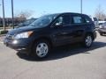 2011 Crystal Black Pearl Honda CR-V LX  photo #2