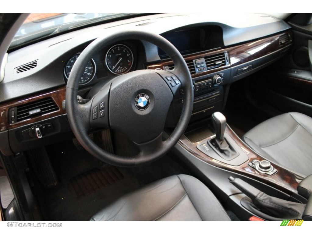 Black Interior 2010 BMW 3 Series 328i xDrive Sedan Photo #77971439