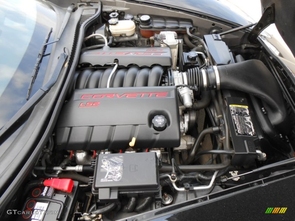 2007 Chevrolet Corvette Convertible 6.0 Liter OHV 16-Valve LS2 V8 Engine Photo #77971691
