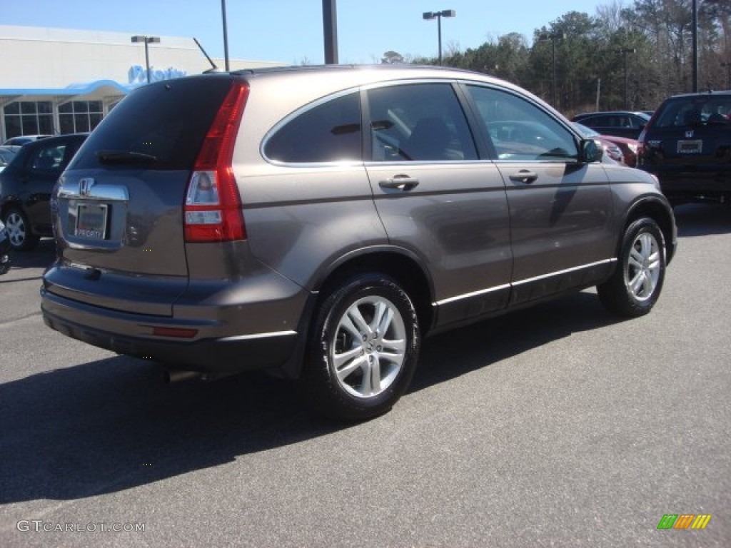 2010 CR-V EX-L - Urban Titanium Metallic / Black photo #4