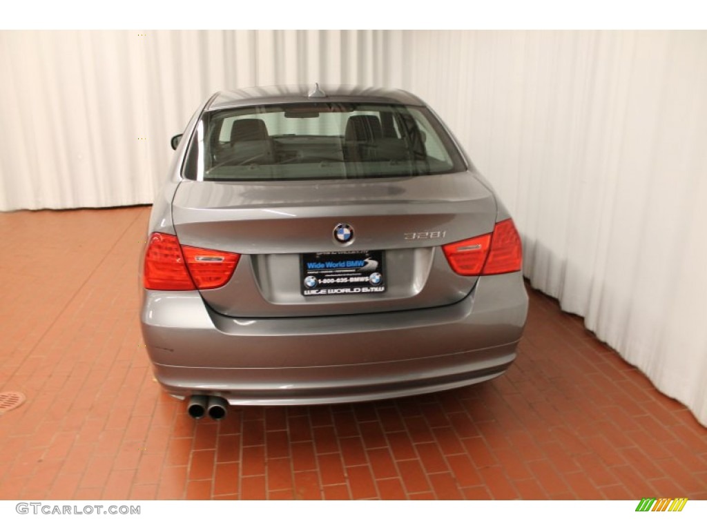 2010 3 Series 328i xDrive Sedan - Space Gray Metallic / Black photo #5