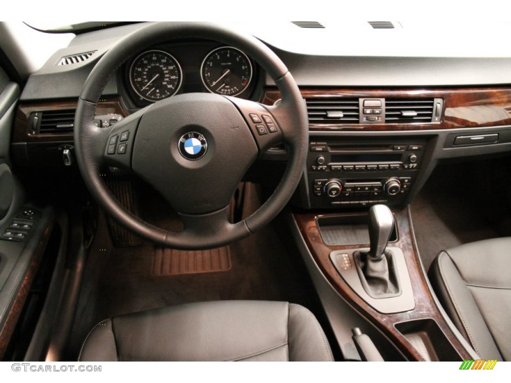 2010 3 Series 328i xDrive Sedan - Space Gray Metallic / Black photo #7