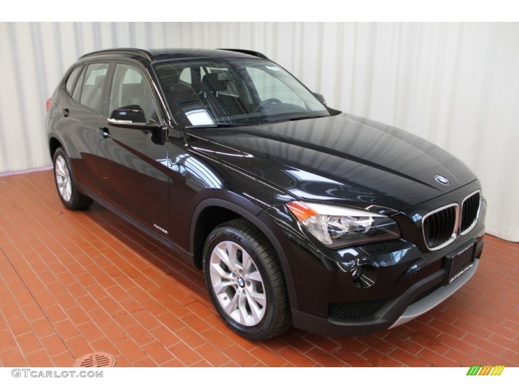 Black Sapphire Metallic 2013 BMW X1 xDrive 28i Exterior Photo #77972084