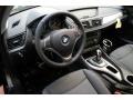 2013 BMW X1 Black Interior Prime Interior Photo