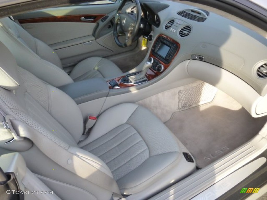 Ash Interior 2004 Mercedes-Benz SL 55 AMG Roadster Photo #77972598