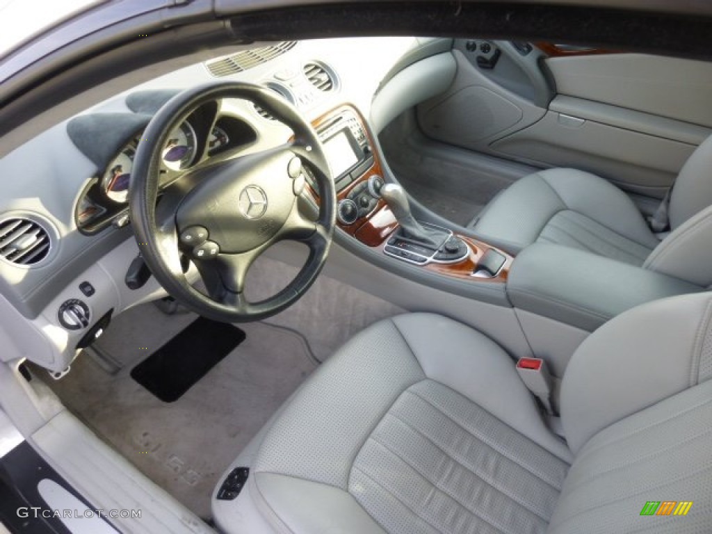 Ash Interior 2004 Mercedes-Benz SL 55 AMG Roadster Photo #77972698