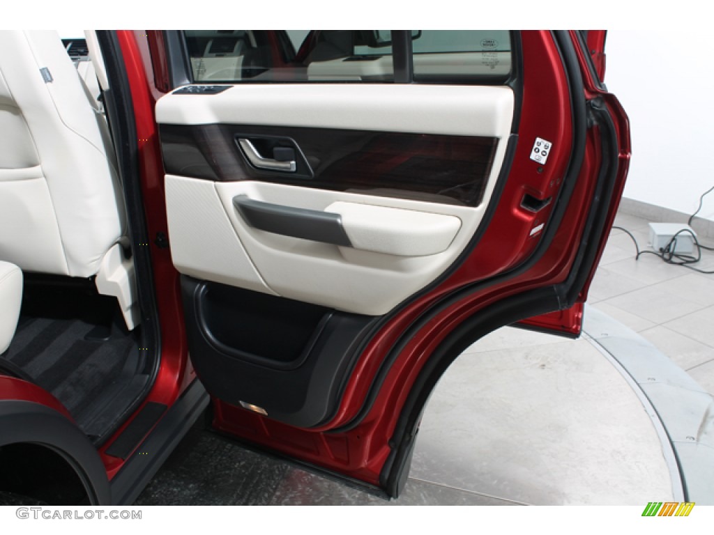 2008 Range Rover Sport HSE - Rimini Red Metallic / Ivory photo #14