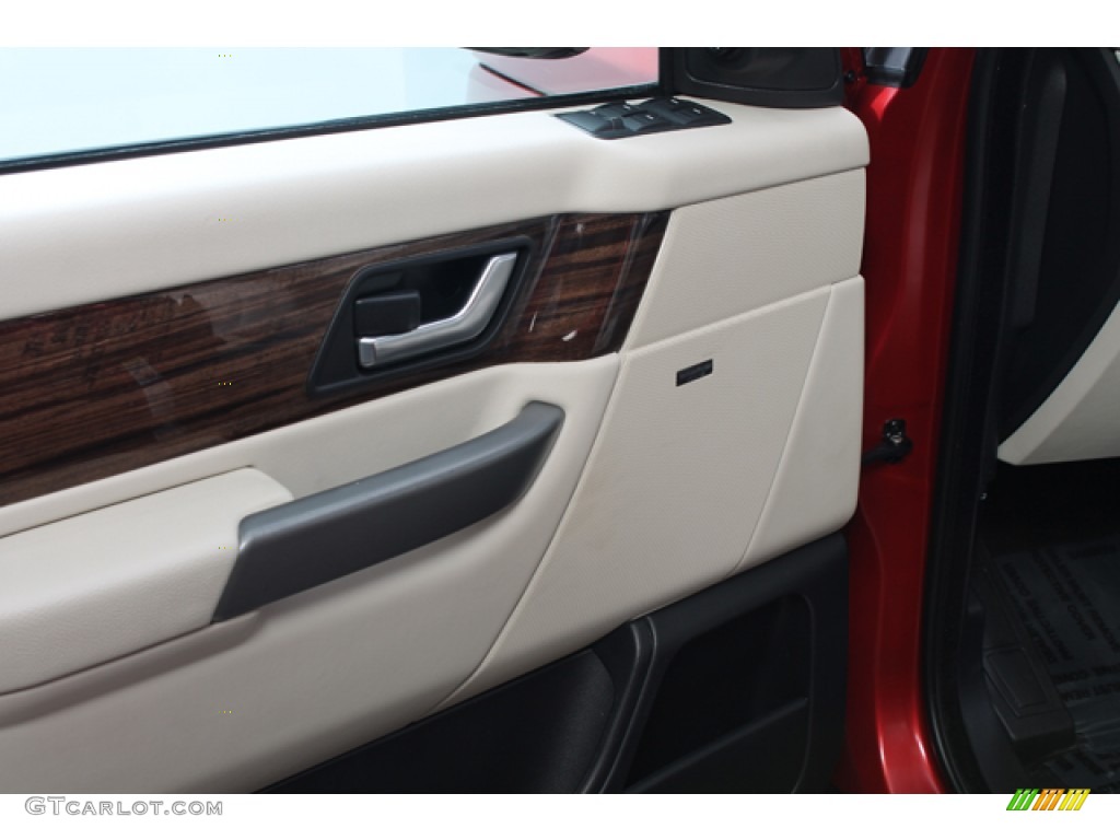 2008 Range Rover Sport HSE - Rimini Red Metallic / Ivory photo #17