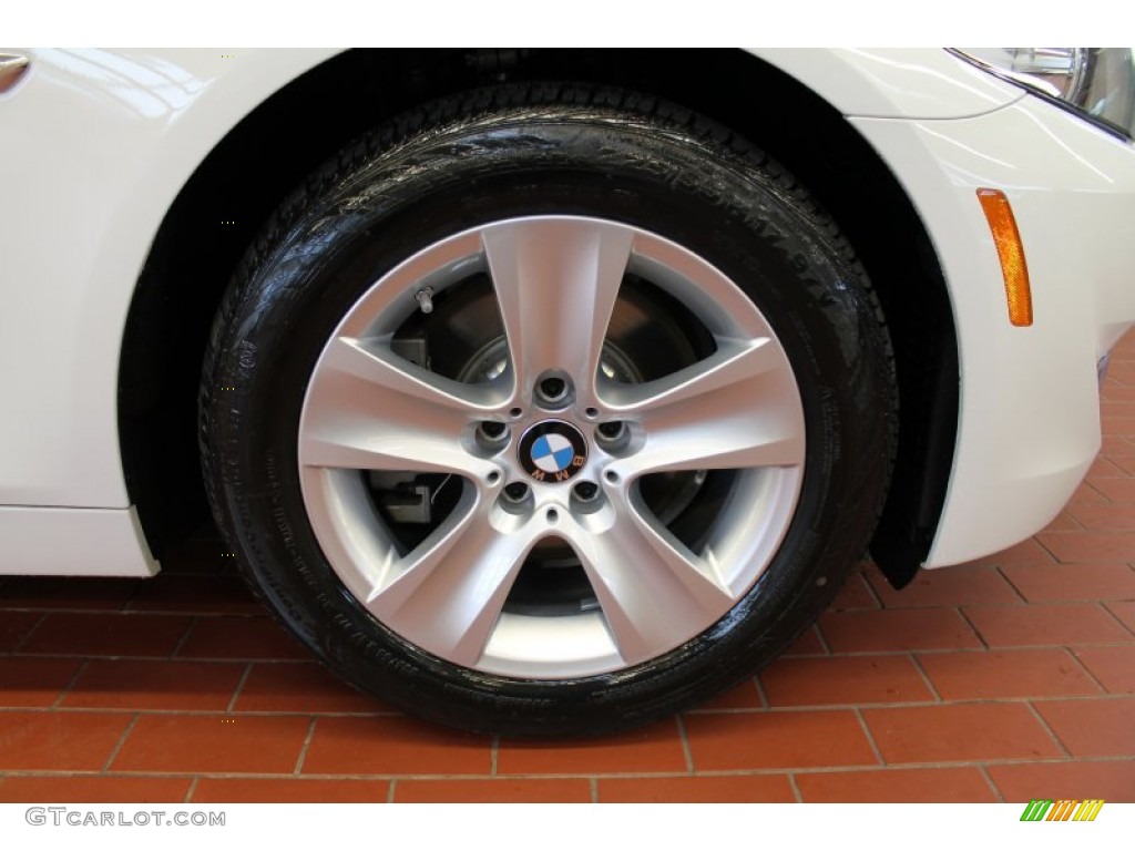 2013 5 Series 528i xDrive Sedan - Alpine White / Venetian Beige photo #6