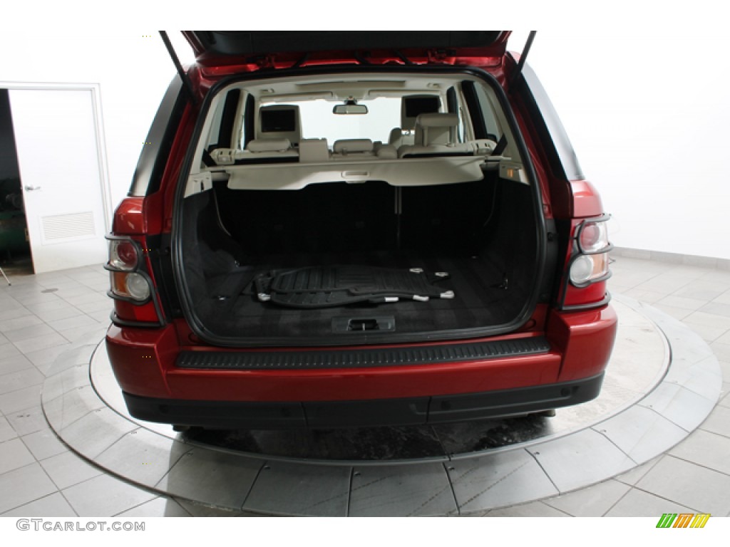 2008 Range Rover Sport HSE - Rimini Red Metallic / Ivory photo #23