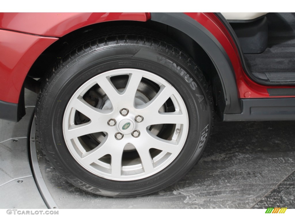 2008 Range Rover Sport HSE - Rimini Red Metallic / Ivory photo #29