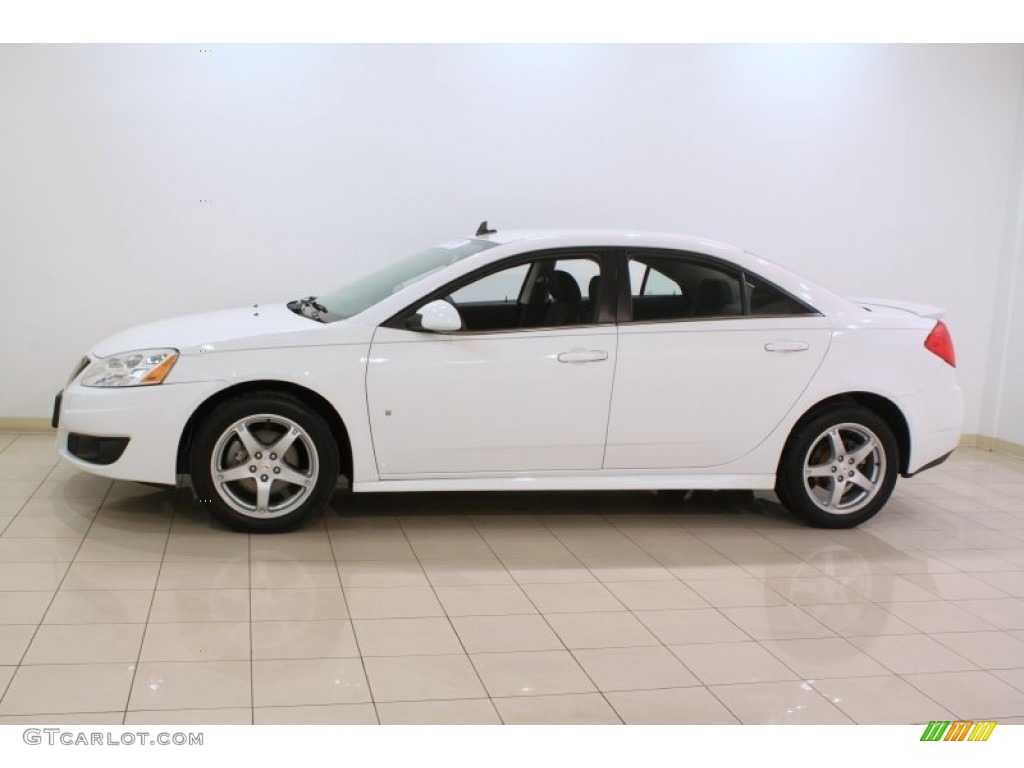 Summit White 2009 Pontiac G6 V6 Sedan Exterior Photo #77973845