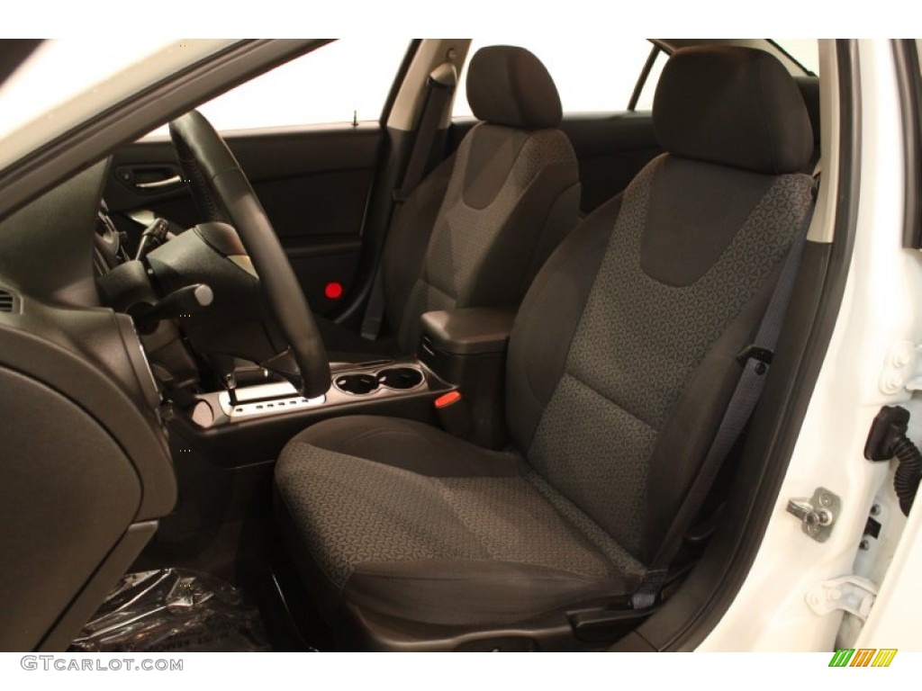 Ebony Interior 2009 Pontiac G6 V6 Sedan Photo #77973869