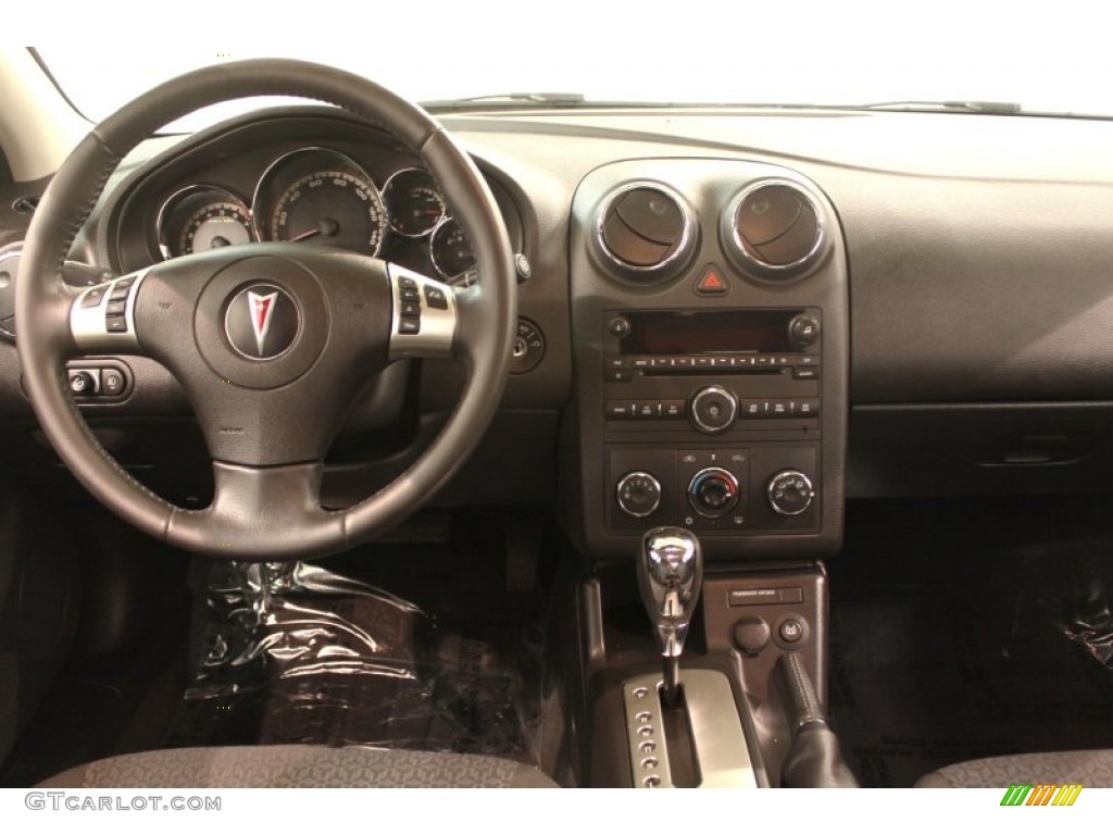 2009 Pontiac G6 V6 Sedan Ebony Dashboard Photo #77973987