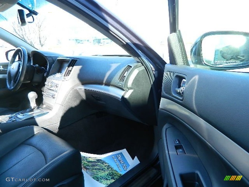 2011 G 25 x AWD Sedan - Blue Slate / Graphite photo #16