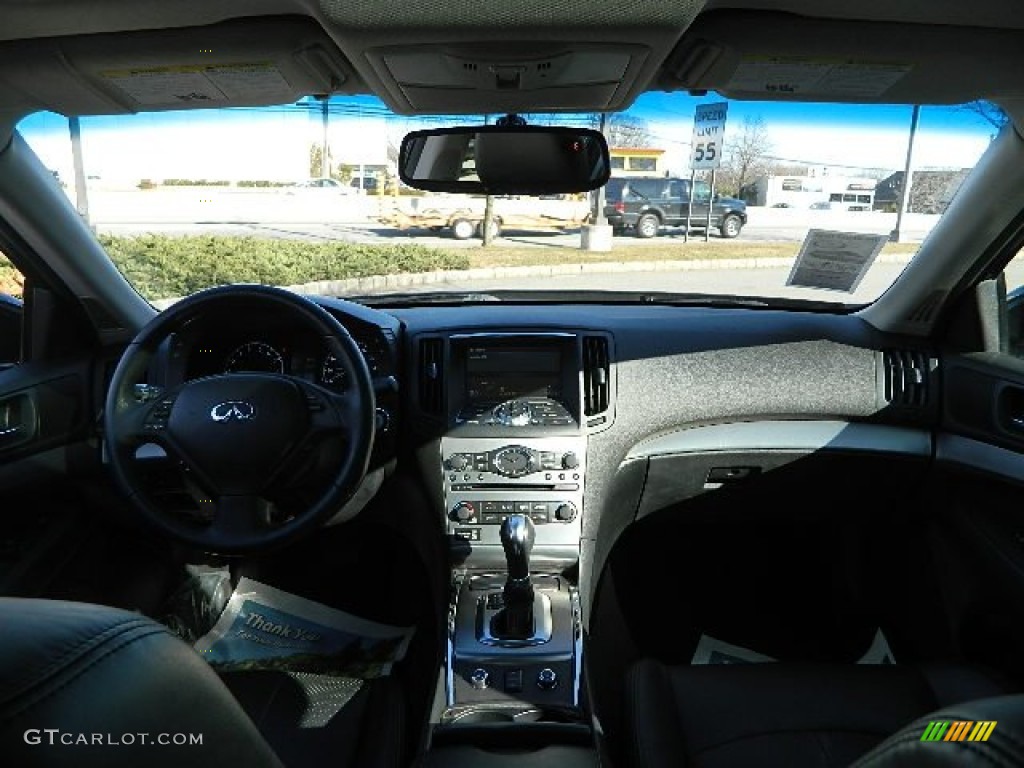 2011 G 25 x AWD Sedan - Blue Slate / Graphite photo #17