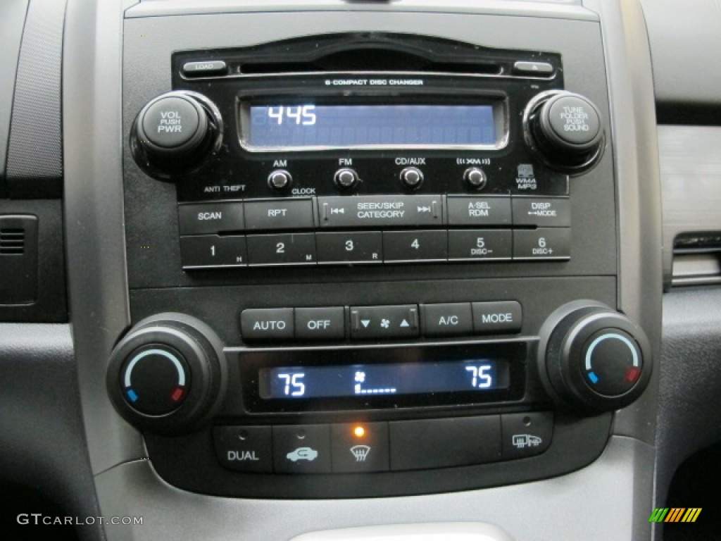 2009 CR-V EX-L 4WD - Crystal Black Pearl / Black photo #27
