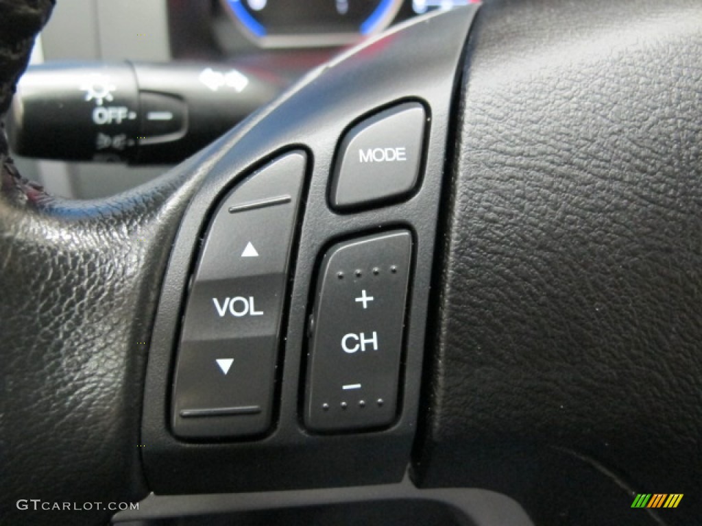 2009 CR-V EX-L 4WD - Crystal Black Pearl / Black photo #32