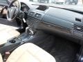 2007 BMW X3 Black/Sand Beige Nevada Leather Interior Dashboard Photo