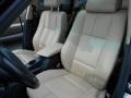 2007 BMW X3 Black/Sand Beige Nevada Leather Interior Front Seat Photo