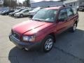 Cayenne Red Pearl 2003 Subaru Forester 2.5 X Exterior