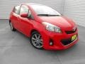 Absolutely Red 2012 Toyota Yaris SE 5 Door