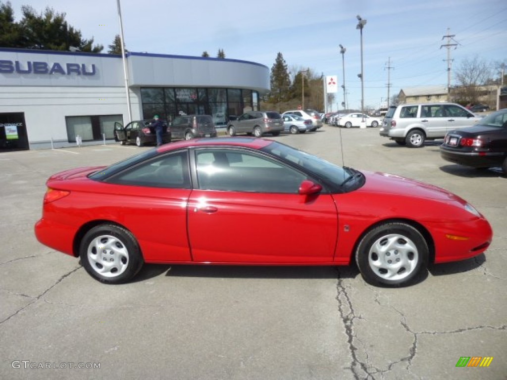 2002 S Series SC2 Coupe - Bright Red / Black photo #8