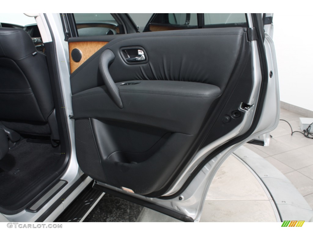 2011 Infiniti QX 56 4WD Graphite Door Panel Photo #77976885